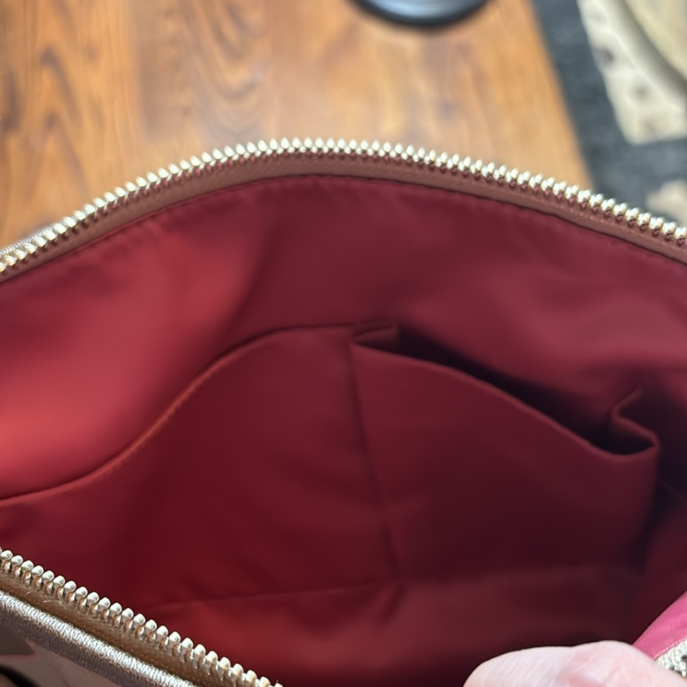 Coach Poppy Cream and pink crossbody bag 💕 - Picture 4 of 16